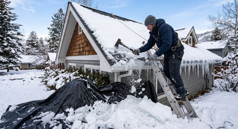 Ice Dam Removal in Tulsa, OK