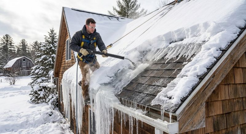 Ice Dam Repair in Olympia, WA